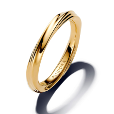 Pandora Essence Twisted Gold-Plated Ring 1