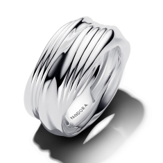 Pandora Essence Twisted Double Ring 1