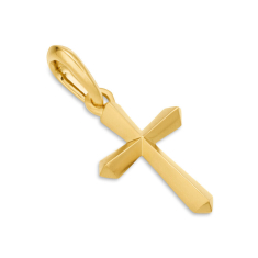 Men's David Yurman Roman Cross Amulet in 18K Yellow Gold, 19mm 1