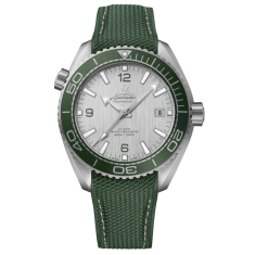 OMEGA Seamaster Planet Ocean 600M Green Rubber Strap Watch 43.5mm - O21532442106001 1