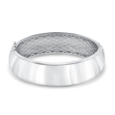 Sterling Silver Tube Bangle Bracelet 1