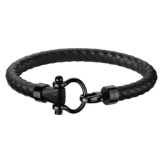 OMEGA Sailing Bracelet in Black Rubber - B34STA0502704 1