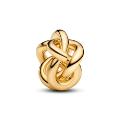 Pandora Infinity Knot Gold-Plated Charm 1