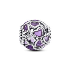 Pandora Openwork Hearts Mum Charm 1