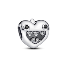 Final Sale - Pandora Mum's Little Monsters Heart Charm 1