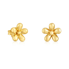 TOUS Daisy Flower Gold-Plated Stud Earrings 1