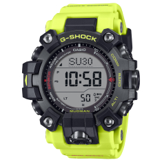 Casio G-Shock Master of G-Land Mudman Yellow Resin Strap Watch 56mm - GW9500MTY-1A 1