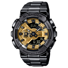 Casio G-Shock G-Steel Analog-Digital Black Ion-Plated Stainless Steel Watch - GM-110BD-1A9 1