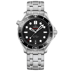 Previously Owned OMEGA Seamaster Diver 300M Black Dial Stainless Steel Watch 42mm - O21030422001001 1