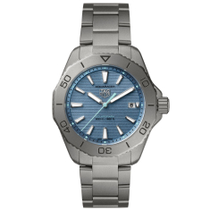 TAG Heuer AQUARACER Professional 200 Solargraph Blue Dial Titanium Watch 40mm - WBP1182.BF0000 1