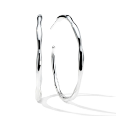 IPPOLITA Classico Medium Thin Squiggle Hoop Earrings 1
