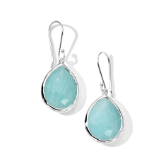 IPPOLITA Rock Candy Teardrop Earrings in Blue Quartz 1