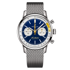 Breitling Top Time B01 Gino Bartali Limited Edition Stainless Steel Watch 41mm - AB01767A1C1A1 1