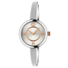 Gucci Model 2000 Silver Dial Stainless Steel Bangle Bracelet Watch 24mm - YA167513 1