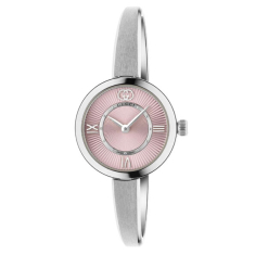 Gucci Model 2000 Pink Dial Stainless Steel Bangle Bracelet Watch 24mm - YA167514 1