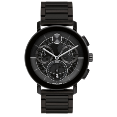 Movado BOLD Evolution 2.0 Black Dial Black Stainless Steel Bracelet Watch 42mm - 3601264   1