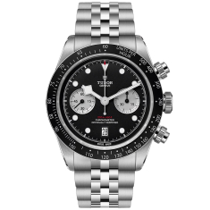 Black Bay Chrono Black Dial Stainless Steel Watch 41mm - M79360N-0013 1