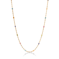 Roberto Coin 18k Yellow Gold Venetian Princess Carnival Station Necklace 1
