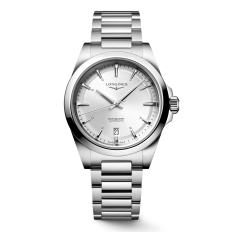 Longines Conquest Silver-Tone Dial Stainless Steel Bracelet Watch 38mm - L37204726 1