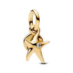 Pandora Starfish Double Gold-Plated Dangle Charm 1
