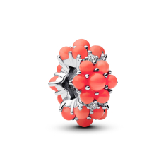 Pandora Coral-Colored Ocean Charm 1