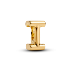 Pandora Letter I Alphabet Gold-Plated Charm 1