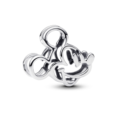 Final Sale - Pandora - Disney, Mickey Mouse Openwork Charm 1