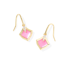 Kendra Scott Joelle Small Drop Earrings in Azalea Illusion 1
