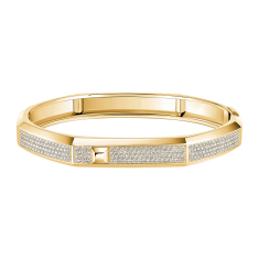 Messika Moderniste 1 1/4ctw Diamond 18k Yellow Gold Bangle Bracelet 1
