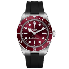 Black Bay 58 Burgundy Dial Black Rubber Strap Watch 39mm - M7939A1A0RU-0003 1