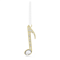 Swarovski Crystal Holiday Magic Music Note Ornament 1