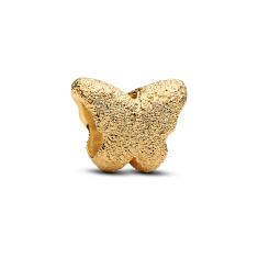Pandora Textured Butterfly Gold-Plated Mini Charm 1