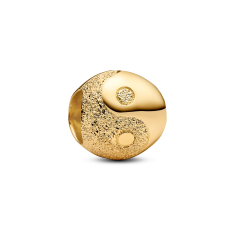 Pandora Textured Yin and Yang Gold-Plated Mini Charm 1