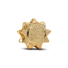 Pandora Textured Sun Gold-Plated Mini Charm 1