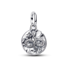 Pandora ME Infinity Snake Medallion Charm 1