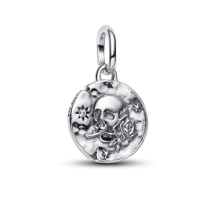 Pandora ME Skull Medallion Charm 1