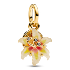 Pandora - Disney Tangled Sundrop Flower Glow-in-the-dark Gold-Plated Charm 1