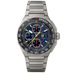 TAG Heuer FORMULA 1 Chronograph X Oracle Red Bull Racing Automatic Titanium Special Edition Watch 44mm - CBZ2080.BF0009 1