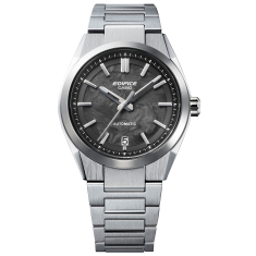 Casio Edifice Automatic Forged Carbon Black Dial Stainless Steel Watch 43.5mm - EFK100CD-1A 1