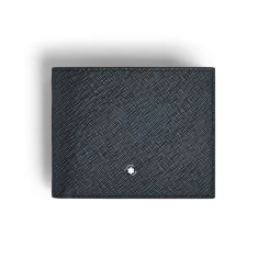 Montblanc Sartorial Wallet 6cc in Tweed Blue 1