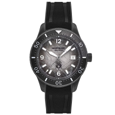 Montblanc Iced Sea Automatic Date 0 Oxygen Black Rubber Strap Watch 41mm - MB134017 1