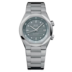 MIDO Multifort 8 Two Crowns Grey Dial Stainless Steel Watch 38.4x40mm - M0475071108100 1