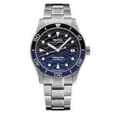 MIDO Ocean Star 39 Blue Gradient Dial Stainless Steel Watch 39mm - M0269071104100 1