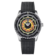 MIDO Ocean Star Decompression Worldtimer Black Rubber Strap and Extra Bracelet Special Edition Watch 40.5mm - M0268291705100 1