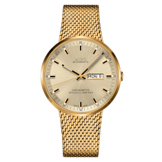 MIDO Commander Icône COSC Chronometer Gold-Tone Dial Milanese Bracelet Watch 42mm - M0316313302100 1