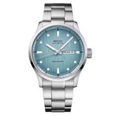 MIDO Multifort M Freeze Blue Gradient Dial Stainless Steel Watch 42mm - M0384301104100 1
