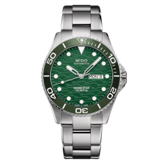 MIDO Ocean Star 200C Green Dial Stainless Steel Watch 42.5mm - M0424301109100 1