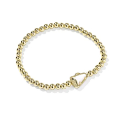 Kendra Scott Cheer Stretch Bracelet in White Mother-of-Pearl 1