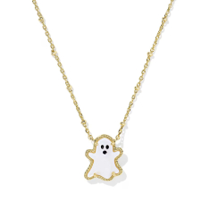 Kendra Scott Ghost Short Pendant Necklace, Gold-Plated 1