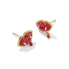 Kendra Scott Vampire Stud Earrings, Gold-Plated 1